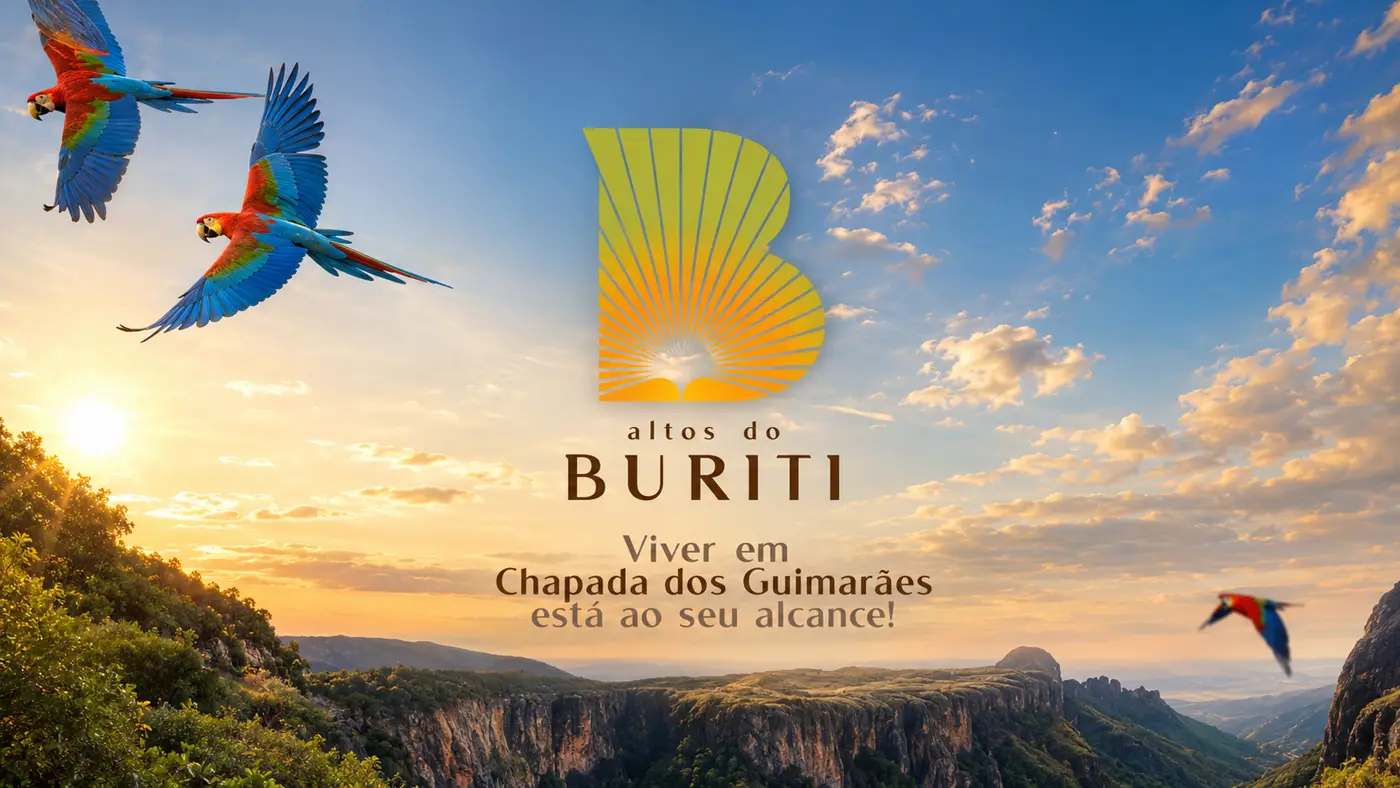 Altos do Buriti cercado pela natureza de Chapada dos Guimarães